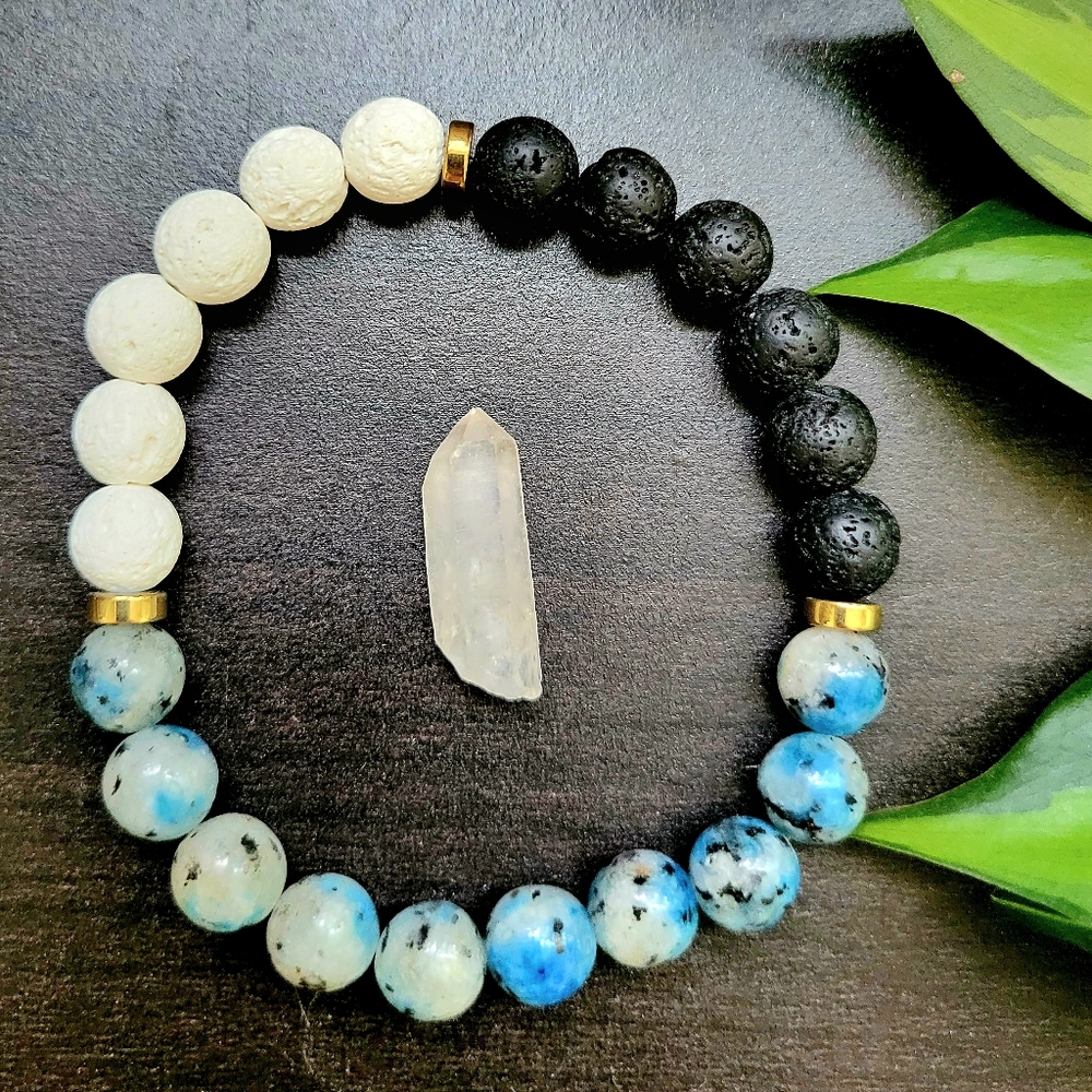 K2 Stone & Lava Stone Bracelet